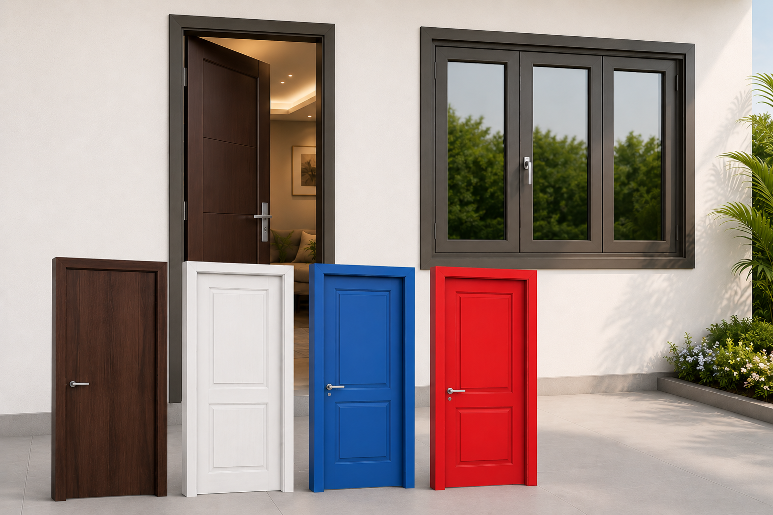 WPC Doors and Window Frames: Durable Solutions for Kerala Climate